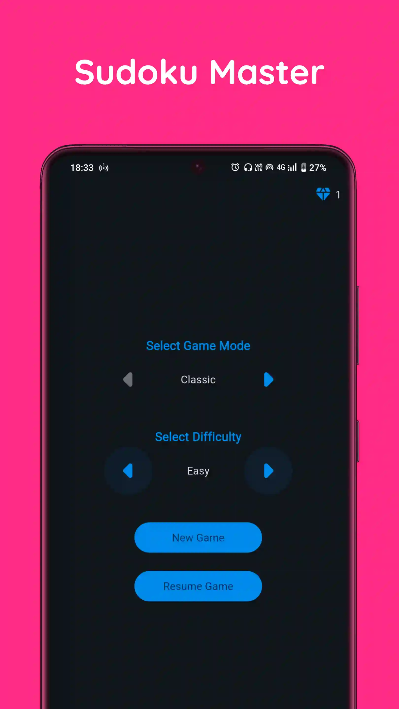 Sudoku Master Screenshot 1